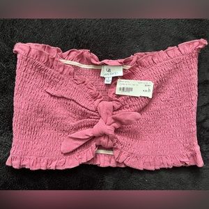 Bandeau Strapless Top